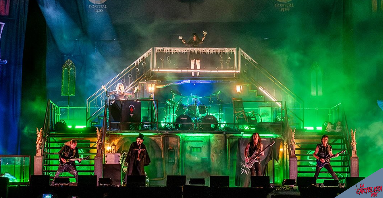 Explanda Azteca King Diamond da cátedra en la Explanada del Azteca - La CarteleraMX